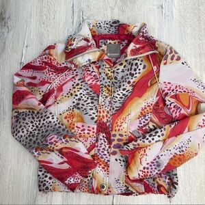 Spanner Multi Color Zip Up Jacket